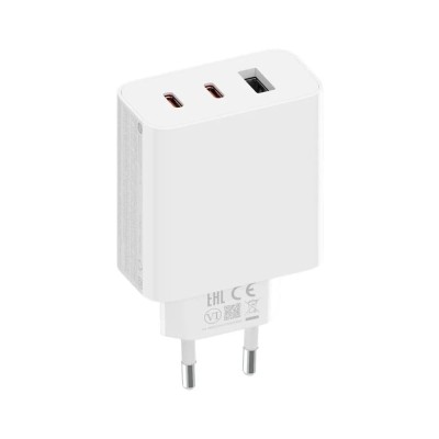 CARICABATTERIA DA RETE 90W XIAOMI BHR087MEU 2 USB-C + USB-A WHITE