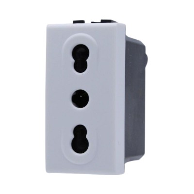 Sandasdon Presa Bipasso 2P+T 10/16A 250V Style Bianco SD41800B