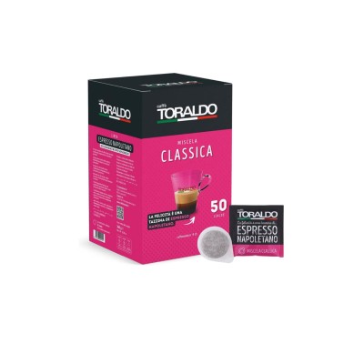 Toraldo Caffe Cialde 44mm Classica 50pz