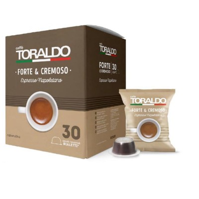 Toraldo Caffe Capsule Bialetti Forte e Cremoso 30pz