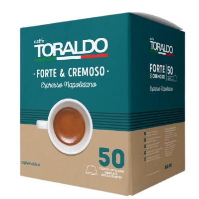 Toraldo Caffe Capsule Dolce Gusto Forte e Cremoso 50pz
