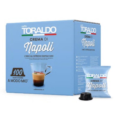 Toraldo Caffe Capsule A Modo Mio Crema di Napoli 100pz