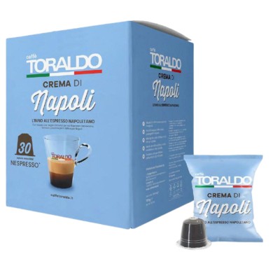 Toraldo Caffe Capsule Nespresso Crema di Napoli 30pz