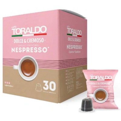 Toraldo Caffe Capsule Nespresso Dolce e Cremoso 30pz