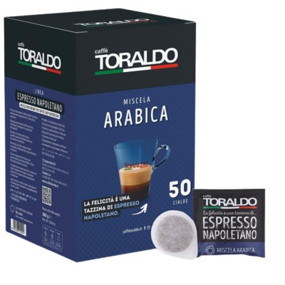 Toraldo Caffe Cialde 44mm Arabica 50pz