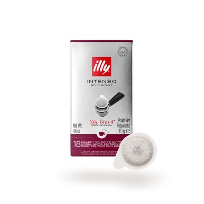 illy Caffe' Cialde 44mm Intenso 18pz