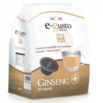 Pop Caffè Ginseng Capsule Comp. Nescafè Dolce Gusto 16pz