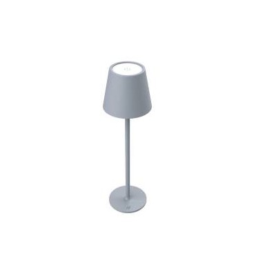 Muitomas Lampada da Tavolo a Led Grigio