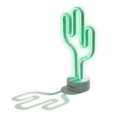 Muitomas Lampada Led Neon Cactus Type-C Green