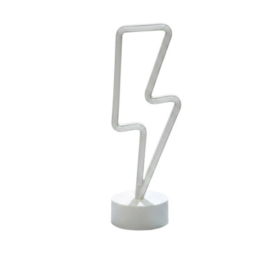 Muitomas Lampada Led Neon Bolt Type-C Bianco