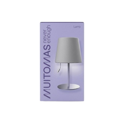 Muitomas Lampada da Tavolo a Led Neon Lanyard Violet