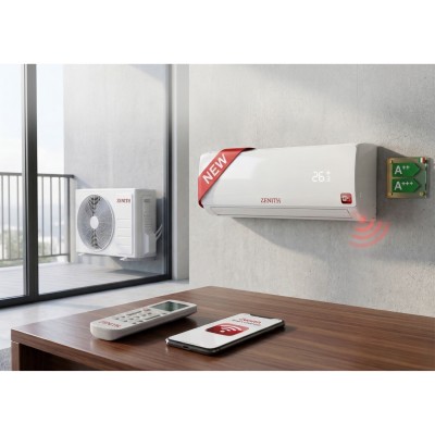 Climatizzatore ZENITH ZCLI09 Inverter 9000 BTU Wi-Fi Integrato - Classe A++/A+++