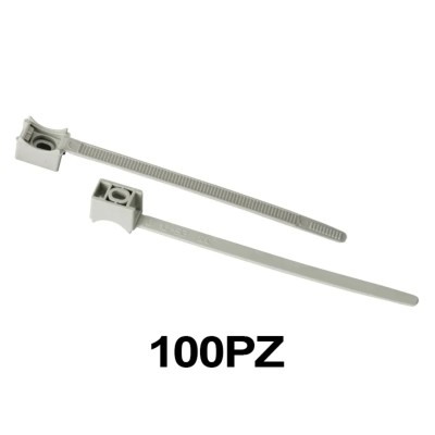 Clips Fissatubo a Fascetta 16-32 mm - Confezione da 100 Pz - HERC-CLIP-16-32-100, Installazione Sicura e Durevole
