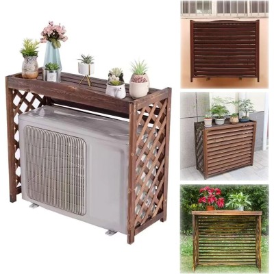 Copertura Condizionatore in Legno XL 94x49x84 cm - Protezione Unità 18-24 BTU