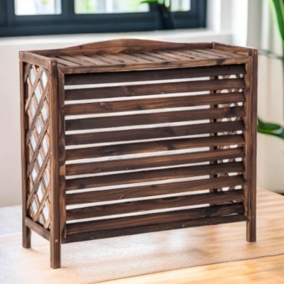 Copertura Condizionatore in Legno per Esterno 80x47x77 cm - Protezione Unità 9-12 BTU