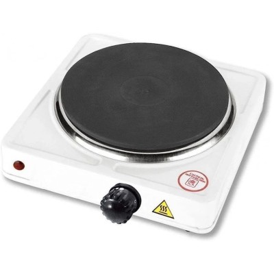 Fornello Elettrico Hercules 500W Regolabile - Piastra in Ghisa 10cm Per Campeggio