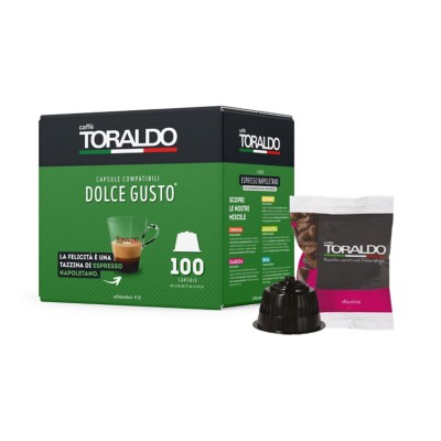 Caffè Toraldo Miscela Classica 100 Capsule Dolce Gusto