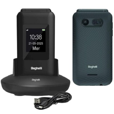 Beghelli Cellulare Anziani Black SLV41
