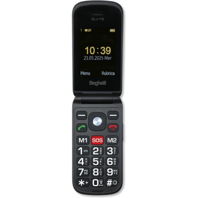 Beghelli Cellulare Anziani Black SLV15N