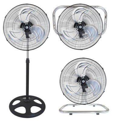 VENTILATORE VINCO 3 IN 1 PIANTANA A PARETE E DA APPOGGIO VINCO 70718 3 VELOCITA' 90W OSCILLAZIONE AUTOMATICA
