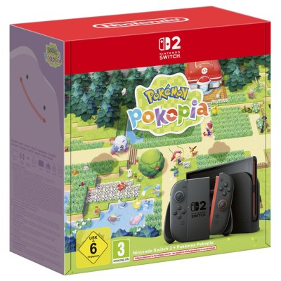 Switch2 Console Black +Pokemon Pokopia (02/04/26)