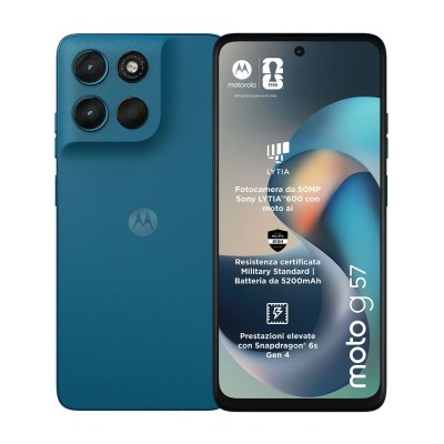 Motorola Moto G57 8+256GB 6.72" 5G Corsair Green DS ITA