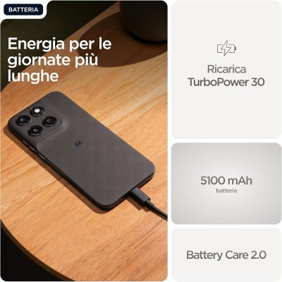 Motorola Moto G77 8+256GB 6.78" 5G Pantone Black Olive DS ITA