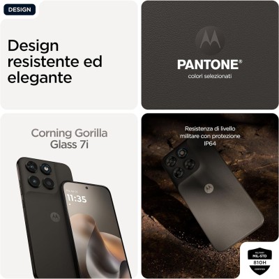 Motorola Moto G77 8+256GB 6.78" 5G Pantone Black Olive DS ITA