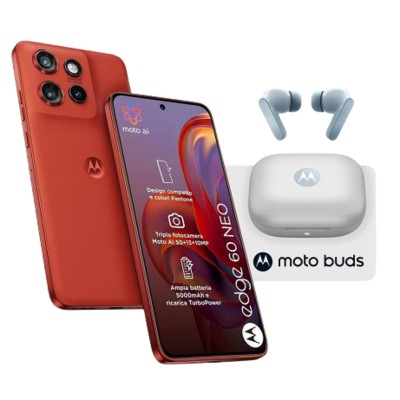 Motorola Edge 60 Neo 8+256GB 6.36" 5G Poinciana IT +Moto Buds