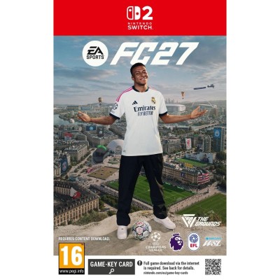Switch2 FC 27 EA Sports Key Card EU Prevendita (25/09/2026)
