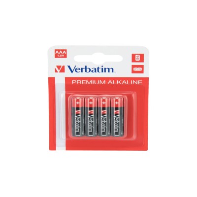 BATTERIA MINISTILO AAA ALCALINA 4PZ VERBATIM 49920