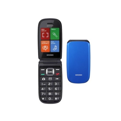 CELLULARE BRONDI RAPTOR BLU METAL