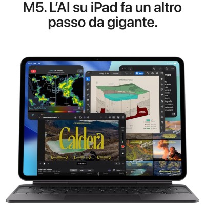 Apple iPad Pro 2025 6Gen 11" 256GB CELL M5 S.Black ITA ME2N4TY/A