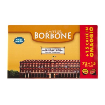 BORBONE CAPSULE COMP. NESC.DOLCE GUSTO MISCELA NOBILE (BLU) 75+1