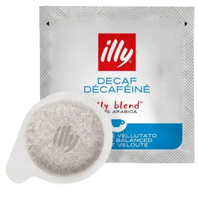 EDIZIONE LIMITATA - illy Caffe' Cialde 44mm Decaffeinato 1pz Singola