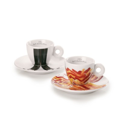 Illy Kit Tazzine Genesi Diaw/Fattal 2Tazzine +2Piattini