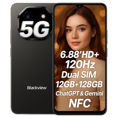 SMARTPHONE BLACKVIEW SHARK 6 5G 4+8+128GB PHANTOM BLACK