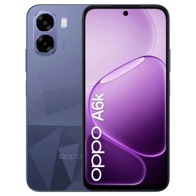 OPPO A6k 4+256GB 6.75" 4G Crystal Black ITA