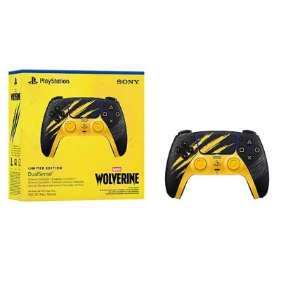 PS5 Controller Wireless Dualsense Marvel's Wolverine Limited Ed