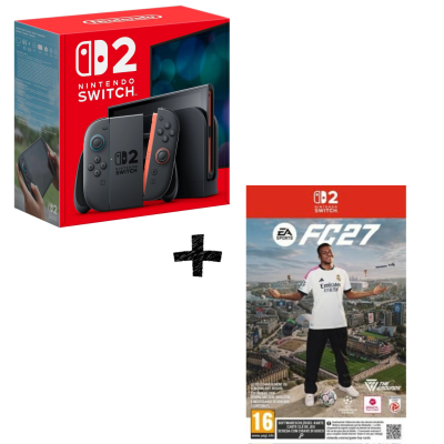 NINTENDO SWITCH 2 256 GB Touch screen Wi-Fi Nero+ Fc 27 Switch 2 EU Versione Euoropea Lingua Italiana