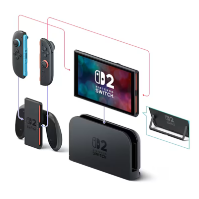NINTENDO SWITCH 2 256 GB Touch screen Wi-Fi Nero+ Fc 27 Switch 2 EU Versione Euoropea Lingua Italiana