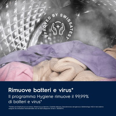LAVATRICE SERIE 600 SENSICARE FRONTALE CL A 9 KG