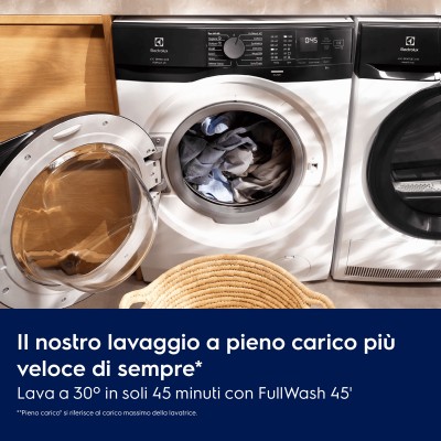 LAVATRICE 9 KG CL. A SERIE 600 SENSICARE