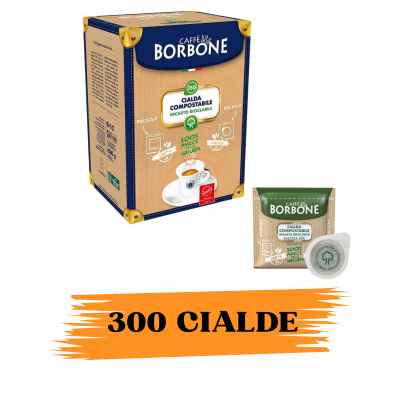 Borbone Box Cialde 44mm Miscela Dek 300pz