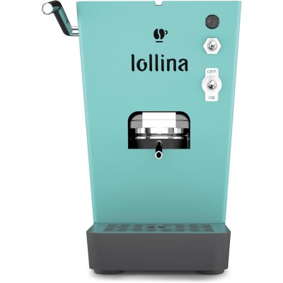 Lollina Macchina Da Caffè Cialde 44mm Acqua Marina + 40 Cialde Omaggio
