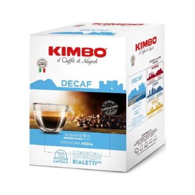Kimbo Caffe Capsule Bialetti Dek 50pz