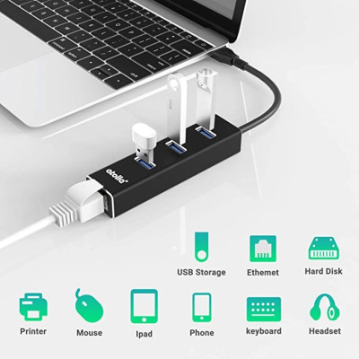 ADATTATORE DI RETE CON PORTE USB