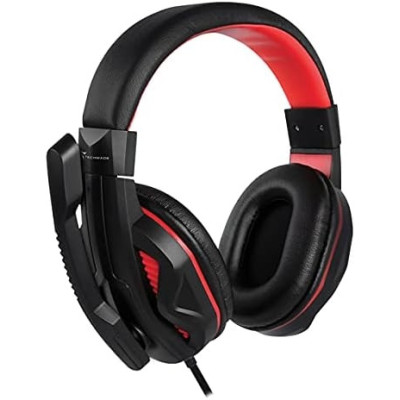 FENNER TECH SOUNDGAME  CUFFIE GAMING PER PC E CONSOLE ROSSE