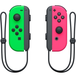 Switch Joy-con Coppia Controller VERDE NEON / ROSA NEON