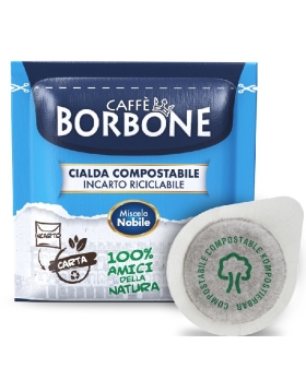 Borbone Box Cialde 44 Mm Miscela Nobile Blu 120pz